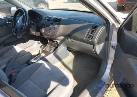 2005 Honda Civic Lx z USA, uszkodzony, nr VIN 2HGES16595H588719